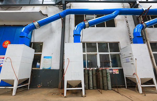 精鑄除塵器打磨